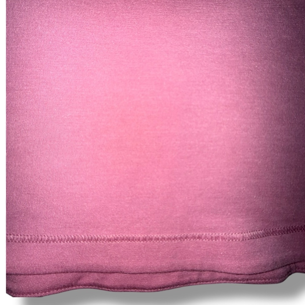 ATHLETA Essential V-Neck Long-Sleeve Top - Antique Rose XL - Picture 8 of 14